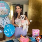 Sophie Choudry Instagram - Happy birthday to our little jaan who brings us so much joy everyday🎂🐶🥰 Don’t know what I would do without your kisses & cuddles, our walks & drives, your adorable bossiness & the new TV addiction😂🤓❤️🐶. We are so blessed to have you and we love you more than words can say my Tia❤️ As always Thanku for making her favourite cake Pooj. We love you @poojadhingra @cakesofle15 And thanks @joyces_petspa for the adorable scarf & perfect bday groom!! #bdaygirl #mylittleworld #shihtzu #shihtzusofinstagram #shihtzupuppy #bdaycake #doglover #petmom #sophiechoudry #tiachoudry #adoptdontshop