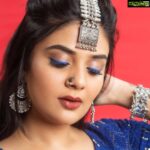 Sreemukhi Instagram - Comedy Stars ✨ Outfit @navya.marouthu Jewellery @aadyaah PC @chinthuu_klicks Make up @nookesh.malla Hair @praneetha_beautymakeover #sreemukhi #comedystars