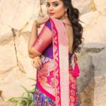 Sreemukhi Instagram - Sankranthi Shubhakankshalu 💜 Outfit @divya_varun_official Jewellery @petalsbyswathi PC @chinthuu_klicks Make up @nookesh.malla Hair- Shivaji #sreemukhi #sankranthishubhakankshalu #happypongal