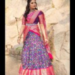 Sreemukhi Instagram - Sankranthi Shubhakankshalu 💜 Outfit @divya_varun_official Jewellery @petalsbyswathi PC @chinthuu_klicks Make up @nookesh.malla Hair- Shivaji #sreemukhi #sankranthishubhakankshalu #happypongal