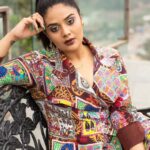 Sreemukhi Instagram - Chef Mantra ✨ Outfit @divya_varun_official Jewellery @aadyaah ❤️ Pc @chinthuu_klicks Make up @nookesh.malla Hair @gopi_bridal_makeovers #sreemukhi #chefmantraonaha