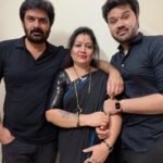 Sreemukhi Instagram - Diwali 2021 🖤🧿 #myloves #family #sreemukhi