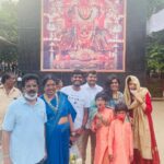 Sreemukhi Instagram - Dussehra 2021 🥰❤️🧿 #sreemukhi #family #love #happiness