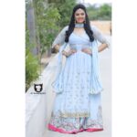 Sreemukhi Instagram - Vinayaka Chavithi special on @zee_telugu ☺️ Outfit- @rekhas_couture Styling- @kirthana_sunil Make up- @nookesh.malla Hair- @srinu_hairstylist PC- @uvphotography1726