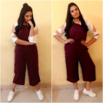 Sreemukhi Instagram – Pataas in this trendy jumpsuit today!
Outfit by @rekhas_couture @kirthana_sunil ☺️