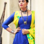 Sreemukhi Instagram - Anubhavinchu Raja in this outfit by @rekhas_couture Kirthana! ☺️ PC- @sandeepgudalaphotography Footwear- @septembershoes #AnubhavinchuRaja #colours