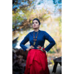 Sreemukhi Instagram - Recent favourite clicks! ☺️😄 Outfit by @rekhas_couture Kirthana! PC- Sai! #poised #pictureperfect #favclicks Annapurna Studios