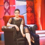 Sreemukhi Instagram - Chance to laugh a little more and louder this time with some loveable people around Bhanakka and Sathi boy! Tune into Gemini TV now at 9:30PM and watch us doing some Julakataka! 😍☺️ #JULAKATAKA #newshow #happy #excited