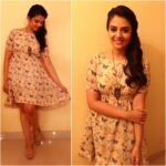 Sreemukhi Instagram – In a cutie outfit by @rekhas_couture Kirthana! 😍☺️#designeroutfitdiaries #cutieoutfit #stylingdiaries