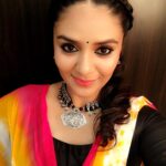 Sreemukhi Instagram – And a glimpse of my second look for the day! Some black magic time! Designed by kirthana! I love BLACK! 😍☺️ #Blackmagic #secondlookoftheday #glimpseofit #abouttoday