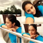 Sreemukhi Instagram - Decided to take a holiday today after continuously shooting since the day I came from US! And the weather outside is just adding to my holiday! Lovely views from home! Relax mode! ☺️#Holiday #relaxtime #lovelyweather #relaxing #happy