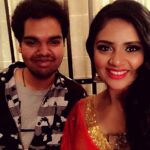 Sreemukhi Instagram - Rohit!!! This boy who I met after a long time after Super Singer 9! You're now a totally changed man! As awesome singer as you were but no more in that shy zone! 😛 Super proud of you!☺️ #Rohit #Indianidol #seattlediaries #superproud #wishingyoumoresuccess Interlake High School