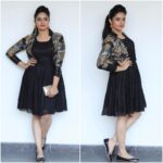 Sreemukhi Instagram - About yesterday! ☺️😍 #designeroutfitdiaries #stylingdiaries #aboutyesterday Outfit: @duta_couture Styling: @officialanahita Jewellery: @accessoriesbyanandita PC: Tamanna Venkat