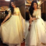 Sreemukhi Instagram – About last night at Supermasti Nalgonda by @duta_couture Shruthi! And I loved it! 😍☺#Supermasti #Nalgonda #designeroutfitdiaries