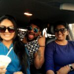 Sreemukhi Instagram - Such a super sweet Welcome by these lovelies! I love you both! #Kirthana #Chaitu #darlings 😍☺ RGIA - Hyderabad