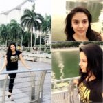 Sreemukhi Instagram - Singapore 😍😍😍😍😍 #Singapore #singaporediaries #Marinabaysands Marina Bay Sands