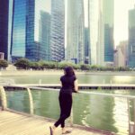 Sreemukhi Instagram - Marina Bay Sands it is! Lovely climate! Loving it! #Singapore #Marinabaysands #lovelyplace 😍😍😍😍