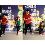 Sreemukhi Instagram - Even though the time constraints he shows no mercy in his killer workout sessions! Drenched in sweat! Ashraf my fitness guru!🙏🏻 All geared up for the day! #Ashraf #drenchedinsweat #postworkout #feelsfresh #gearedup ☺️😁 Core Fitness Station