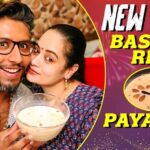 Suja Varunee Instagram - 💗 Guys let's start this new year with an unique Sweet Recipe " Basmati Rice Payasam" 💗 😍 The Link is in my BIO 😍 ❤️ Im sure your mouth will melt once you taste this amazing dessert ❤️ #sushisfun #sushilovers #payasam #basmatirice #newyearrecipes