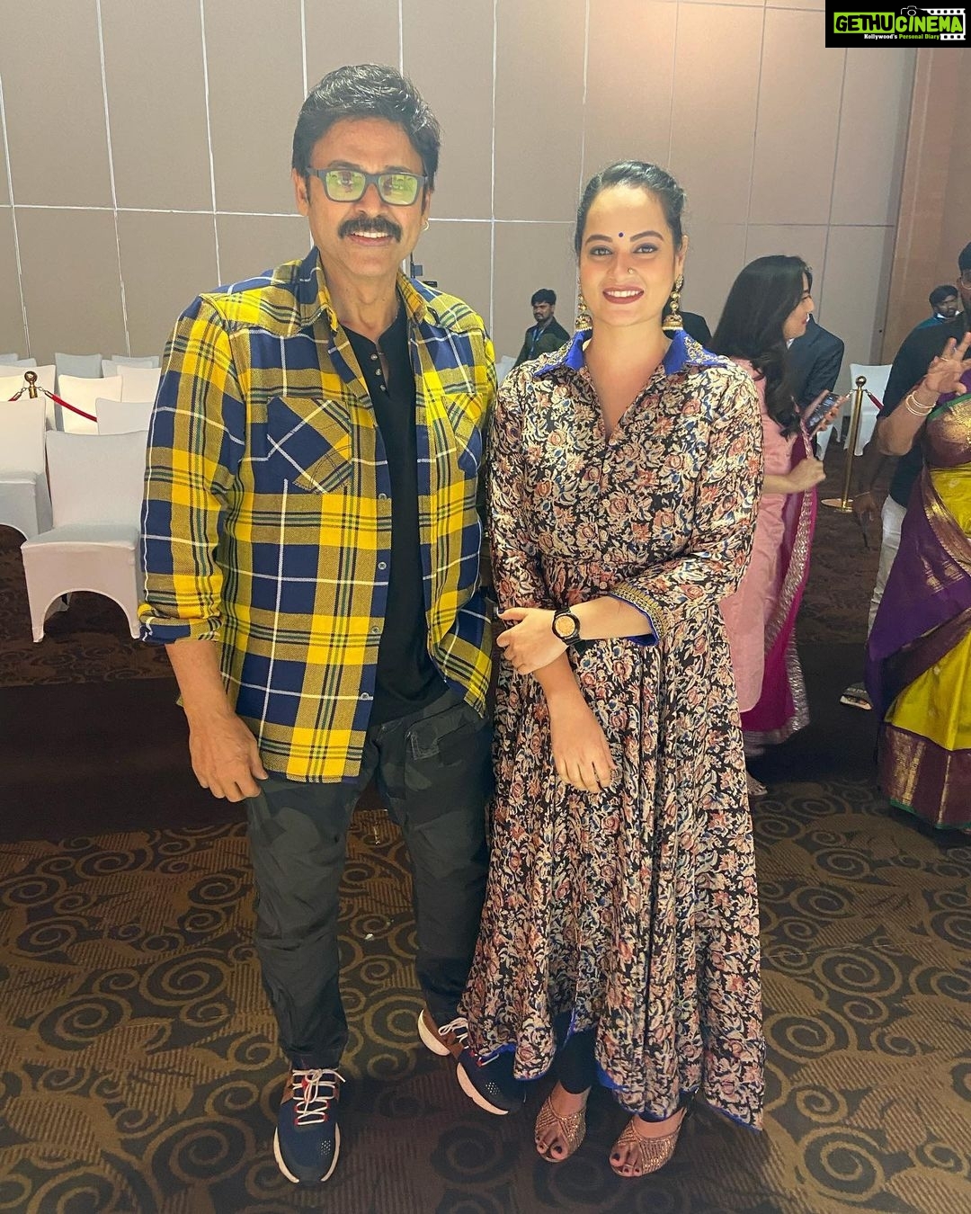 Suja Varunee Instagram - 🥰November 25th is a day to remember for me and for all you sweethearts! My film Drushyam2 is having its grand release on Amazon Prime 🥰 This is a dream come true project for me and my wholehearted thanks to my producers @sethuppathy and @sripriyarajkumar for whom I’m grateful always and the main reason for me to be part of this wonderful film. Thanks to my director @jeethu4ever for guiding me throughout the film and teaching me a lot. So honoured to work with @venkateshdaggubati garu, @meenasagar16 akka, and my sweetheart @_estheranil 😍 The trailer launch and press meet went great and now the BIG DAY is near 😍 Need all your blessings and support and I want you all to give me your feedback 😍 #drushyam2 #drushyam2onprime #drushyam The Westin Hyderabad Mindspace