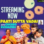 Suja Varunee Instagram - ❤️Guys watch the PAATI SUTTA VADAI with CHICKEN KUZHAMBU... I Gurantee your mouth waters in this chill climate when u see this recipe ❤️ Watch now and try this recipe.. The link is in my BIO ❤️🙏 #sushisfun #sushilovers #sushitime #vadai #chickenkuzhambu #chickengravy #rainyday #rain