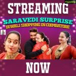 Suja Varunee Instagram – ❤️✨Heys Watch Shiva Surprising Suja On this SARAVEDI Diwali Shopping in Coimbatore @joyalukkas ❤️✨
Have you done Diwali Shopping yet??!

The Link is in my BIO ❤️

#sushisfun #sushitime #sushilovers #diwalishopping
#coimbatore #joyalukkas