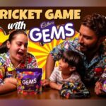 Suja Varunee Instagram – #Ad Watch us try out a new game with @cadburygems that’s fun for the entire family. #ZyadaChocolatyZyadaMasti #GemsCricket