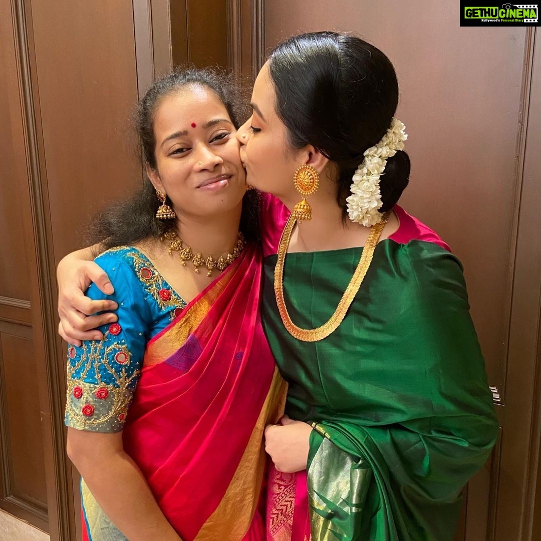 Suja Varunee Instagram - My Dear THANGACHI , I know what all you have faced in recent times and you have no idea how much I love you!! I have been your reflection and will always be…. I promise this year will be the best for you and I will break all the hard times you have faced! Love you the most Maghi @maghima5october ❤️😘 Happy birthday my love, may all your wishes come true🤗😘 #october #birthday #sisterlove Green Park Chennai