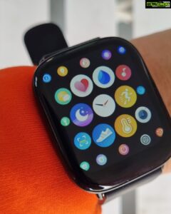 Surabhi Instagram - Thank You @zebronics for gifting this amazing Zeb Fit 5220 CH. It's really amazing and guess what, it comes with 8 Sports Modes & a lot more exciting features..Hurry up and grab yours!!

#ZEBRONICS FIT 5220CH

#ZEBRONICS SMART FITNESS WATCH

#ZEBRONICS FOR LIFE