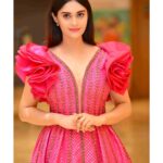 Surabhi Instagram - At #Sakath's pre-release event Styled by @reshma_stylist 🌸💖 Cinderella vibes in this stunning 👗 @d.l.mayaofficial 💗 HMU @vihana_stories 💕 : : : : : : : : : : : : : : : : #surbhi #surabhi #surofficial