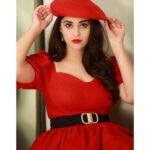 Surabhi Instagram – There is a shade of Red for every woman- Audrey Hepburn 🌹

Styled by @reshma_stylist 
Wearing this gorgeous Dress by @naomibyneehabhumana 
Belt & Hat @hm 
📸 @thescienceofphoto 

#surbhi #surofficial #surabhi