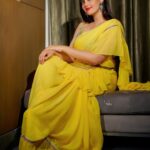Surabhi Instagram - Being my own #Sunshine 🌞💛 Styled by @officialanahita Outfit: @priyamachineni Makeup by Shiva Accessories: @accessoriesbyanandita Photo: @v_capturesphotography : : : : : : : : : : : : : : : : : #surofficial #Surbhi