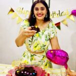 Surabhi Instagram - About last night!♥️ I am feeling full of gratitude right now!😇 Celebrating another #lockdownbirthday at home was sweet & memorable in its own way! From dressing up after a long time to baking my own birthday cake was worth trying & satisfying!😋 I feel blessed to have you all as my family! Thank you for showering me with so much love with all your beautiful Birthday wishes, messages, & lovely edits!!! *Special mention* to all the Surbhi Fan Clubs thank you for putting a Smile on my face!!! 😍 Here I am Sharing with you all the sweetest piece of my Birthday cake 🍰 to say Thank you to each & everyone who made my day so memorable & made me feel so special on my special day!💖 Please Stay Safe 🙏🏼 Love you all💖 P.s. The best Birthday cake is one you bake yourself ! If you’ve never tried it, recommend you all to try once in your life !😊 #birthdaysarespecial #blessed #gratitude