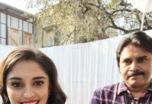 Surabhi Instagram - It was so wonderful meeting you & interacting with you #PawanKalyan Sir! Powerful not only in reel but real life also yet so humble & down to earth! Thank you so much sir for your wishes & blessing our film #Sashi!!! ☺🙏