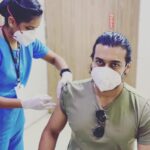 Suriya Instagram - #Vaccinated