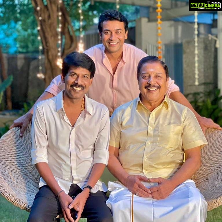 Suriya Instagram - He had faith in me more than I have had myself… He introduced a new world  to me and gave me this identity... 20 years later, I stand before him with the same enthusiasm... With Appa’s blessings, another beautiful  journey with my Bala Anna begins... Need all your love and wishes as always..!