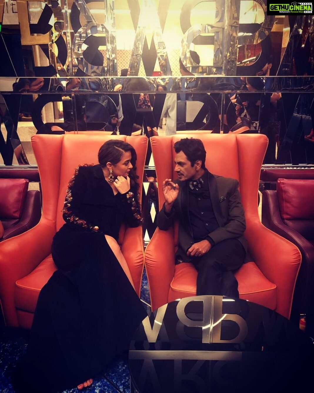 Surveen Chawla Instagram - Take a wild wild guess & caption this!! 🧐@sacredgames_tv @netflix @nawazuddin._siddiqui