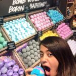 Surveen Chawla Instagram - I want to eat u up @lush 🍭......The one store where my eyes pop out like a child,everytime I visit and I want to put everything in mouth🤩...yummylicious😋
