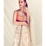 Surveen Chawla Instagram - Happy girls are the prettiest!! Especially when they’re happily dressed up☺️🧡 outfit - @ri_ritukumar Jewelry- @razwada.jewels Potli- @lovetobag Styled by-@who_wore_what_when photography- @sagarmohite96
