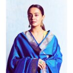 Surveen Chawla Instagram - For a family wedding in: outfit -@raw_mango Jewelry-@neetaboochrajewellery Potli-@thelittleshopbymegha Jutti-@pastelsandpop Styled by-@who_wore_what_when photography- @sagarmohite96