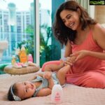 Surveen Chawla Instagram - Someone said it right,”having my baby fall asleep in my arms takes away all of my worries and stresses. A sense of complete and total peace comes over me”. Eva is the most important part of my life and taking care of her is my utmost priority so I choose the most gentle care for my baby and I make sure that I know exactly what am I using on Eva. That's why my choice is @johnsonsbabyindia I always trusted Johnsons since they list 100% ingredients on the back of their pack and they have no parabens, no sulphates and absolutely no harmful chemicals. Eva and I love Johnsons and choose gentle with Johnsons @johnsonsbabyindia