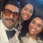 Swara Bhaskar Instagram – This guy is just all 💜 @ranveersingh – big talent, big heart, massive star! Ranveer is stellar in his restrain, charisma, and magnetic presence in @83thefilm ..
@deepikapadukone is all soul! 
Took my lil’ cousins @rassithelassi @umaguar for a Bollywood film premiere experience! We had a blast ✨💜