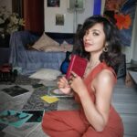 Tejaswi Madivada Instagram - Being at home.