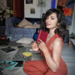 Tejaswi Madivada Instagram – Being at home.