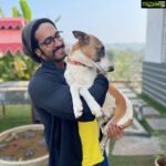 Thakur Anoop Singh Instagram - Adopting strays and giving them a beautiful life. What else can be more satisfying than that! 🐶 Meet Bruno! First post of 2022 - New Year Pride & Cuteness! Karjat Farmhouse