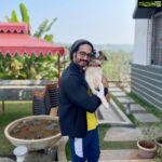 Thakur Anoop Singh Instagram - Adopting strays and giving them a beautiful life. What else can be more satisfying than that! 🐶 Meet Bruno! First post of 2022 - New Year Pride & Cuteness! Karjat Farmhouse