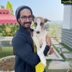 Thakur Anoop Singh Instagram - Adopting strays and giving them a beautiful life. What else can be more satisfying than that! 🐶 Meet Bruno! First post of 2022 - New Year Pride & Cuteness! Karjat Farmhouse