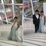 Usha Jadhav Instagram - #Cannes2021 #CannesFilmFestival #Cannes74 con @alexcortescalahorra el vestido es de #EstherNoriega @esthernoriega #SangerCollection @festivaldecannes #canneslacroisette Cannes La Croisette