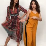 Vaani Kapoor Instagram - #Repost @missmalini (@get_repost) ・・・ Because girls just wanna have fun! @_vaanikapoor_ and @thehippieque's post shoot shenanigans! 💥🔥👌🏻