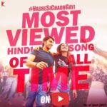 Vaani Kapoor Instagram – This is astounding. Proud to be part of this milestone moment💃@yrf #NasheSiMostViewedHindiSong